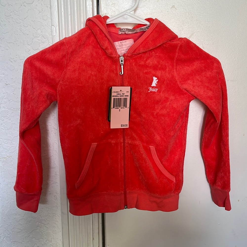 Juicy zip up sweatshirt